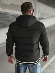 Chaqueta de hombre negra OZONEE JS/57M7501/392Z