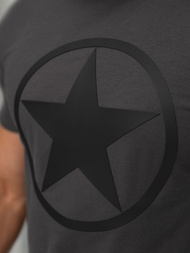 Camiseta de hombre grafito OZONEE NB/MT3151