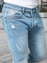 Vaqueros de hombre azul claro OZONEE DO/2860