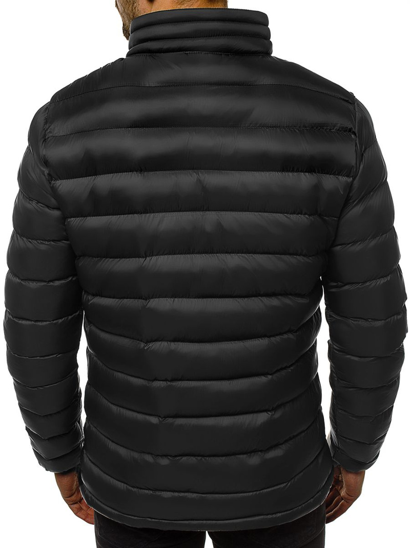 Chaqueta de hombre negra/2 OZONEE JB/JP1111