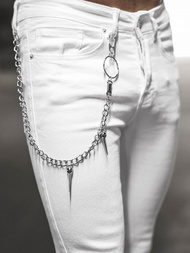 Vaqueros de hombre blancos OZONEE DP/224