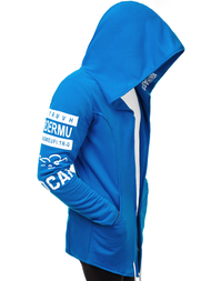 Sudadera de hombre azul OZONEE A/11110Z