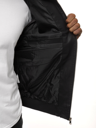 Chaqueta de hombre negra OZONEE JB/JP1123