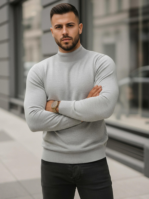 Jersey de hombre gris OZONEE V/V24503