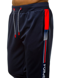 Pantalón de chándal de hombre azul marino OZONEE JS/AM120