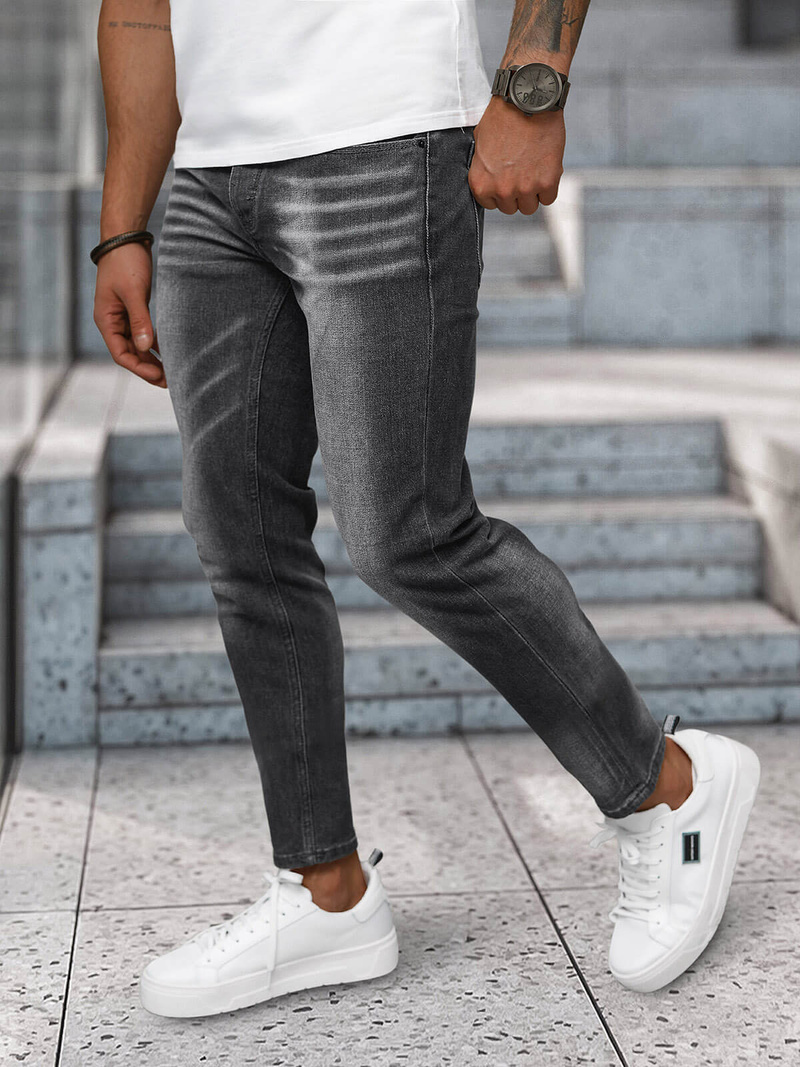 Vaqueros de hombre grafito OZONEE NB/MP0199GS