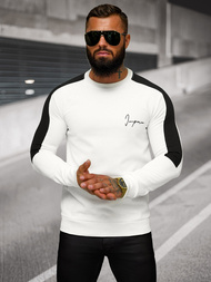 Sudadera de hombre blanca OZONEE O/P2033