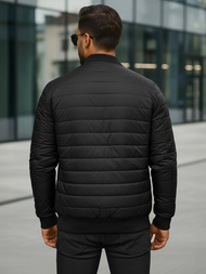 Chaqueta de hombre negra OZONEE JS/MY02Z 