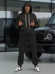 Chándal de hombre negro OZONEE O/3C582AB