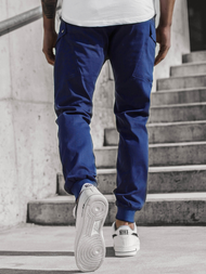 Pantalón jogger de hombre azul marino OZONEE O/11103