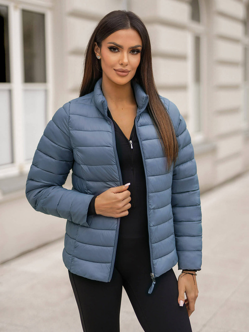 Chaqueta de mujer acero OZONEE JS/11Z8170