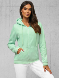 Sudadera de mujer menta OZONEE JS/W03Z