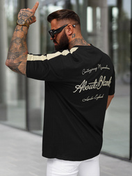 Camiseta de hombre negras OZONEE O/QQ1195