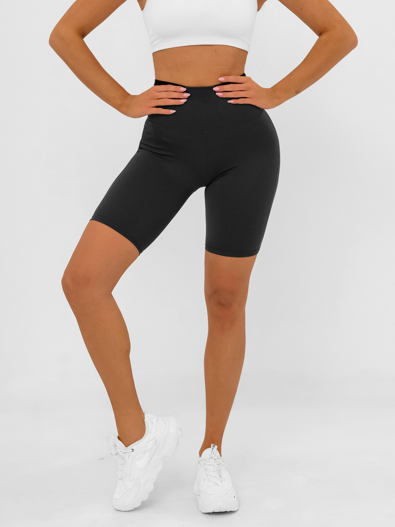 Leggins mujer cortos negros OZONEE JS/17K583/3