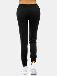 Pantalón de chándal para mujer negras OZONEE JS/CK01