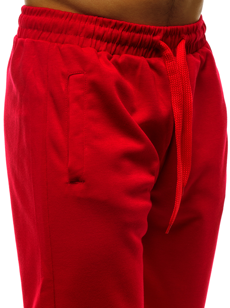Pantalón de chándal de hombre rojo OZONEE JS/JZ11001