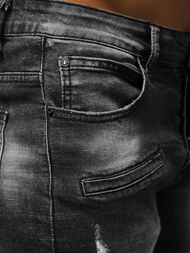 Pantalón corto de hombre negras OZONEE NB/MP0033N