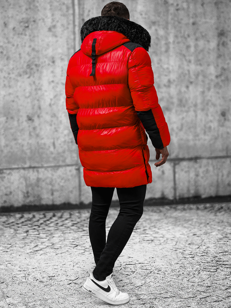 Chaqueta de hombre roja OZONEE O/M800Z