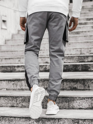 Pantalón jogger de hombre gris OZONEE A/705