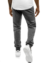 Pantalón de chándal de hombre gris oscuro JS/XW003S
