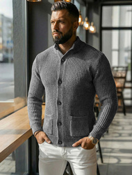 Jersey de hombre grafito OZONEE NB/MM6020/3Z