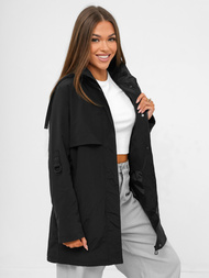 Chaqueta de mujer en negra OZONEE JS/16M9235/392
