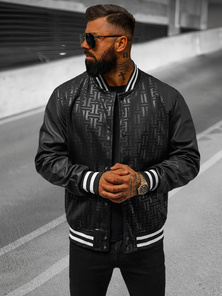 Chaqueta de hombre negra OZONEE O/3A172Z