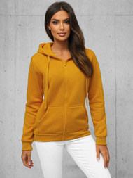 Sudadera de mujer camel OZONEE JS/W03Z