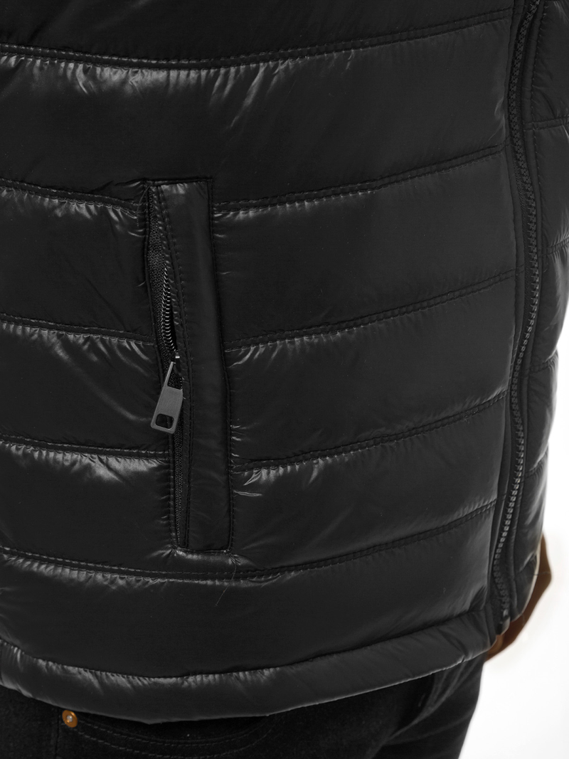 Chaleco de hombre negra OZONEE N/6105Z