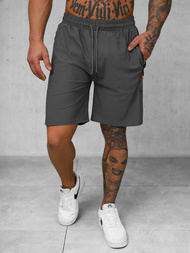 Pantalones cortos deportivos para hombre grafito OZONEE JS/12K1802/5