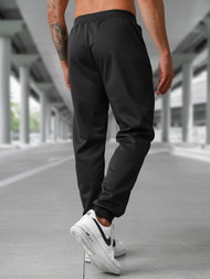 Pantalón de chándal de hombre negras OZONEE JS/15K1835/3