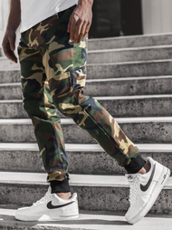 Pantalón jogger de hombre camuflaje-verde OZONEE O/11103