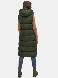 Chaleco de mujer verde-oscura OZONEE JS/M728/136