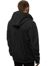 Chaqueta de hombre negro-amarilla OZONEE GE/12266Z