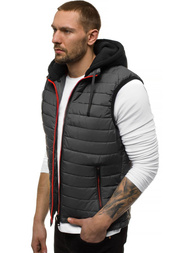 Chaleco de hombre grafito OZONEE N/6102Z