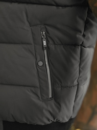 Chaleco de hombre grafito OZONEE JS/32M1780/105Z