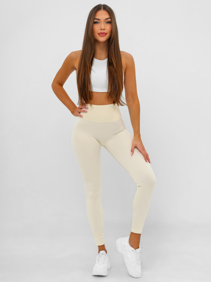 Leggings para mujer crudo OZONEE JS/17K580/1