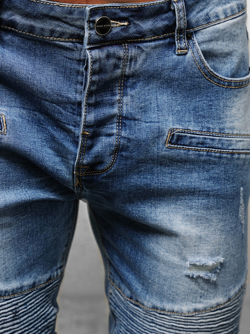 Pantalón corto de hombre azul OZONEE NB/MP0033B