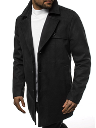 Abrigo de hombre negro OZONEE N/5922Z 