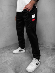 Pantalón de chándal de hombre negras OZONEE JS/JZ11025Z