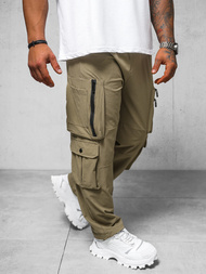 Pantalón de hombre beige oscuro OZONEE O/PS5527