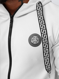 Chándal de hombre blanco-negro OZONEE O/LN11887