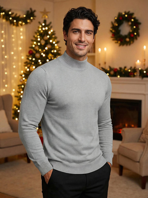 Jersey de hombre gris OZONEE V/V24503Z