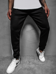 Pantalón de chándal de hombre negras OZONEE JS/JZ11012Z