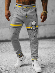 Pantalón de chándal de hombre gris OZONEE JS/K10227Z