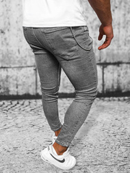 Vaqueros de hombre grafito OZONEE O/MB459