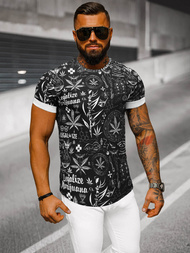 Camiseta de hombre negras OZONEE O/P1347