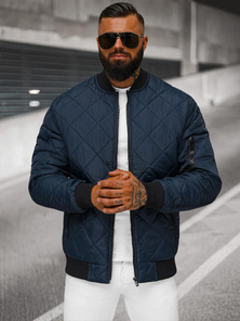 Chaqueta de hombre granate OZONEE JS/MY01Z