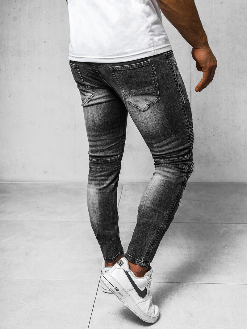 Vaquero de hombre negras OZONEE NB/MP007NZ