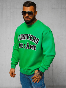 Sudadera de verde OZONEE O/SWE23055